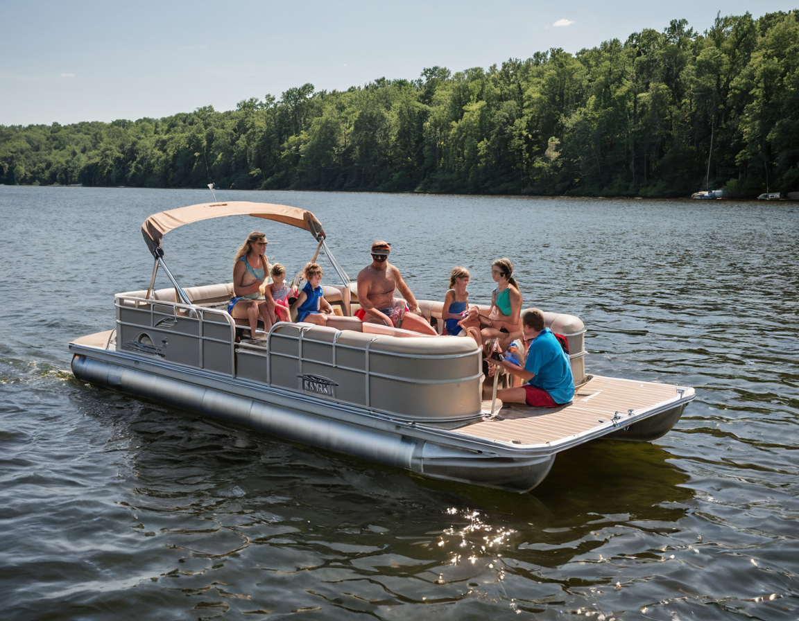 Practical visual for Frequently asked questions about family pontoon rentals